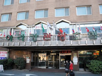 Hotel Ramada Encore By Wyndham Busan Station Esterno foto